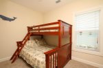 Upstairs Dorm-style Guest Bedroom with Bunk Bed, 1 full and 1 twin 